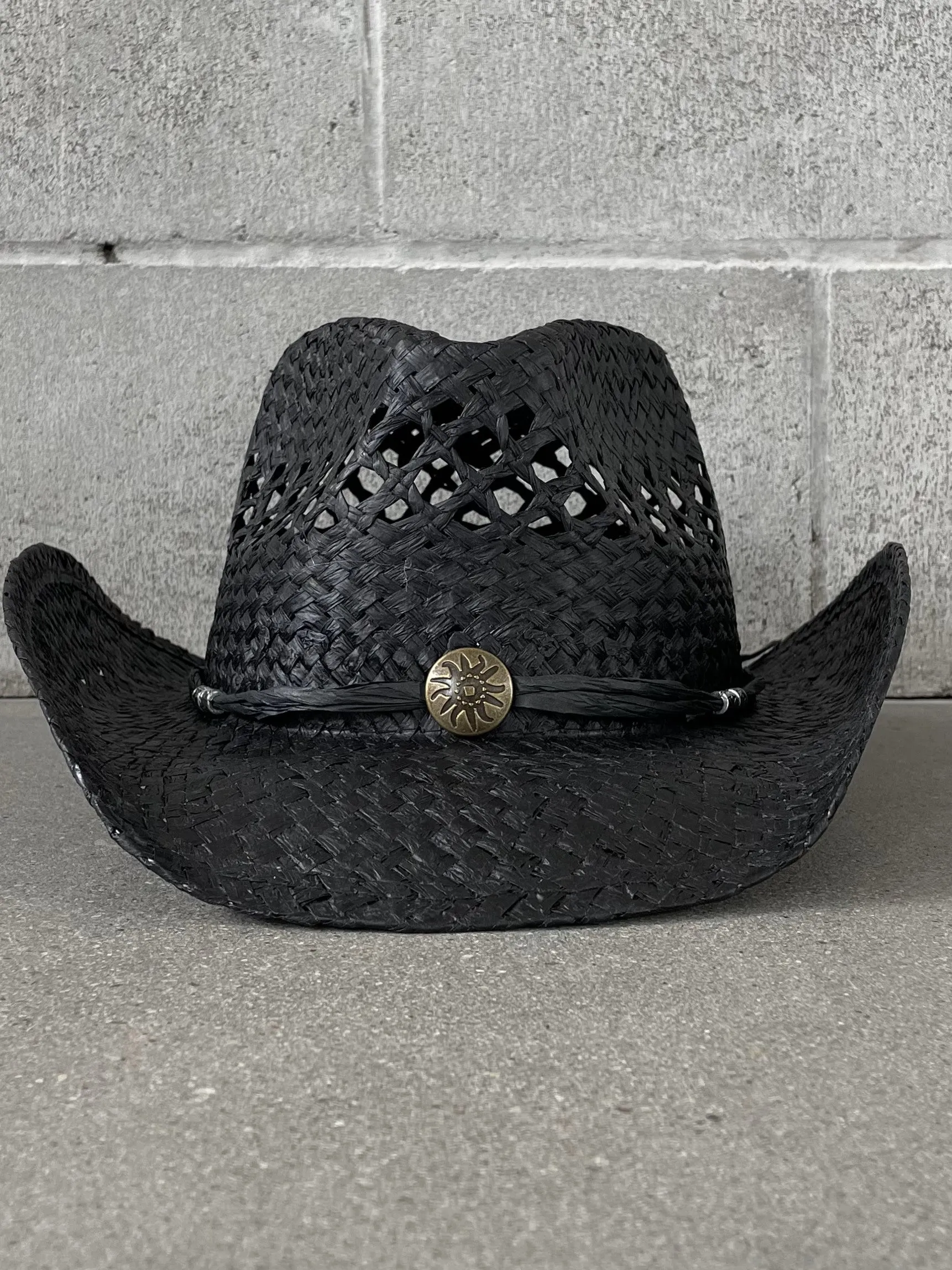 27 Kelly Straw Cowboy Hat