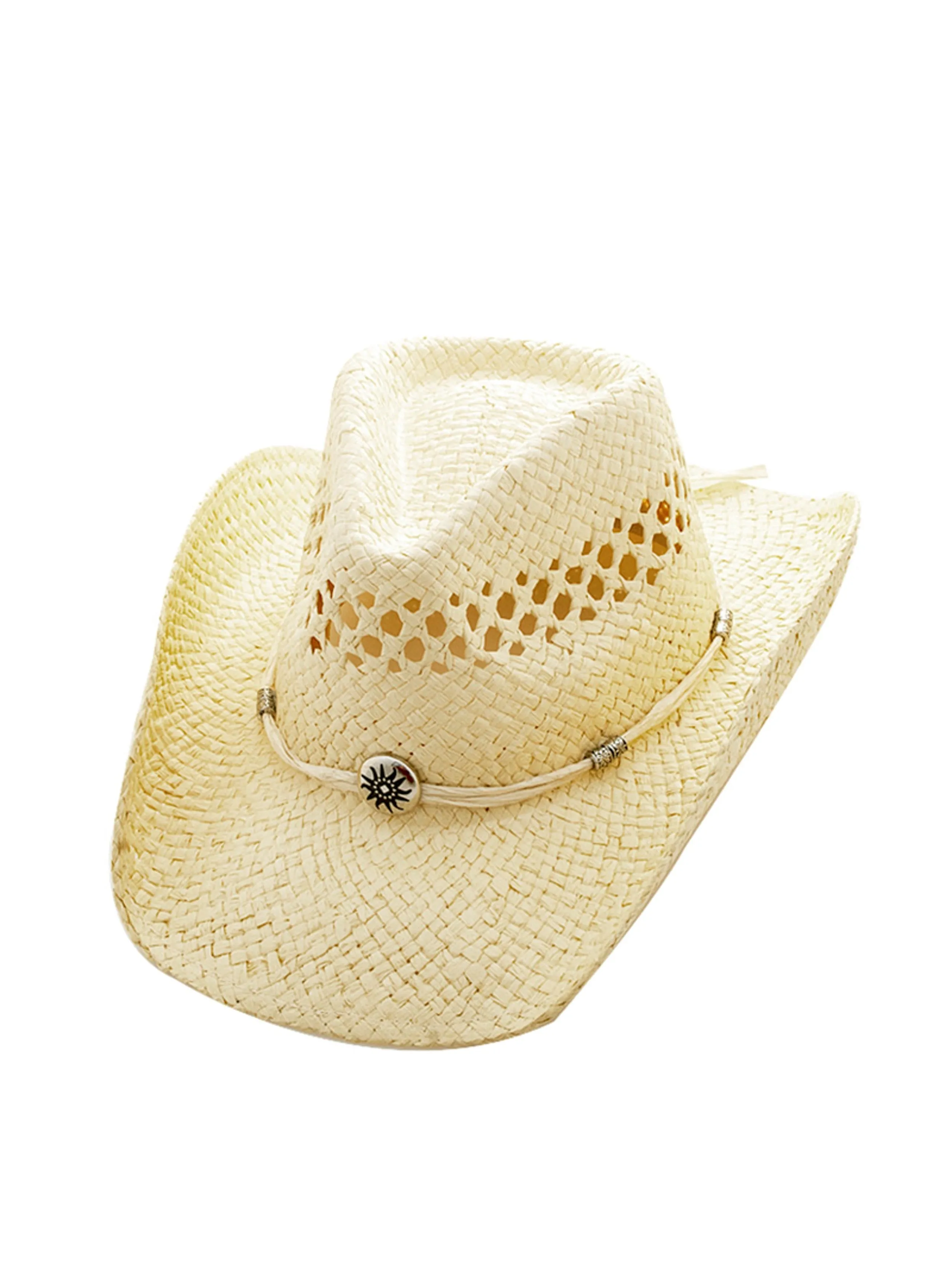 27 Kelly Straw Cowboy Hat