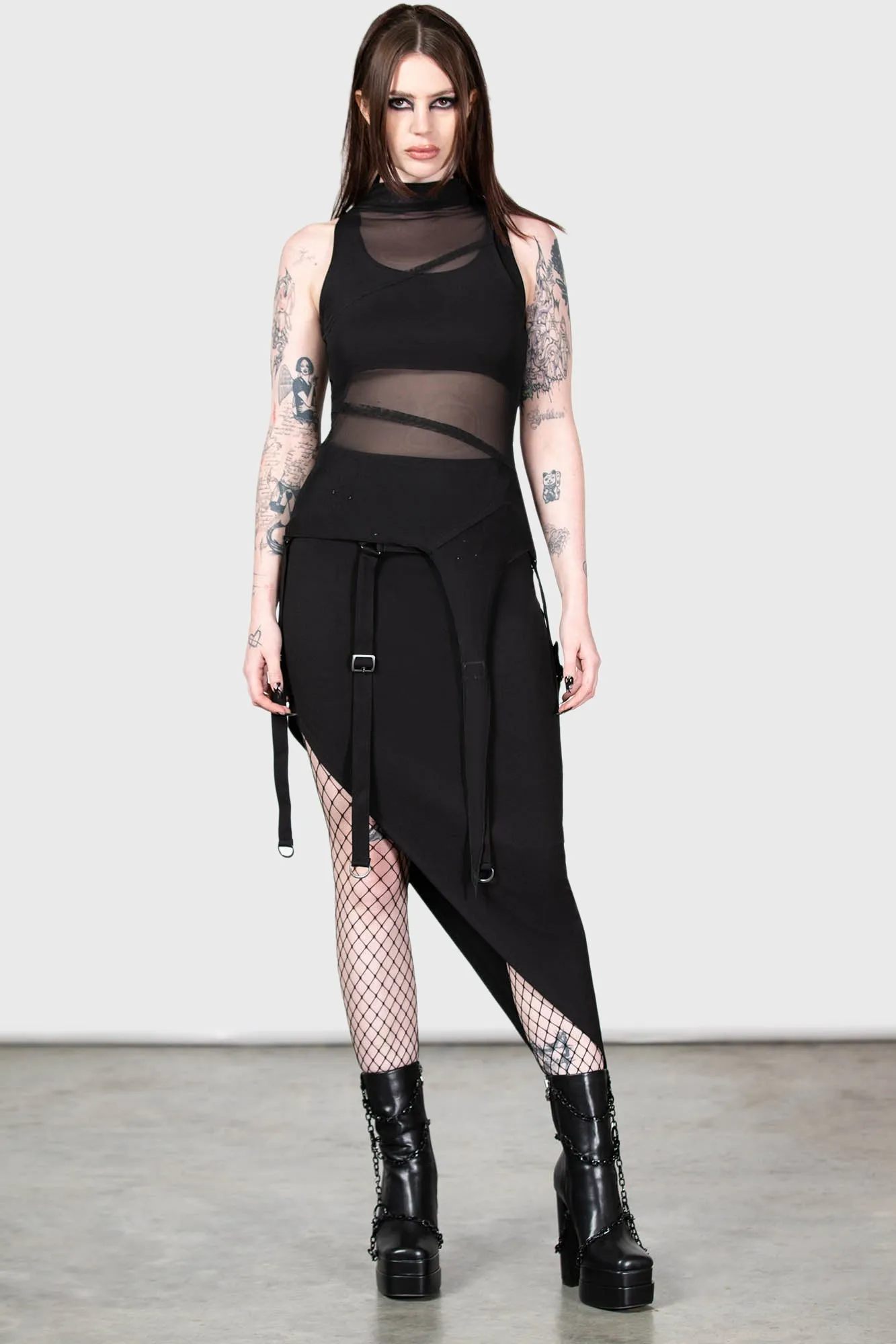 Acacia's Poison Midi Skirt