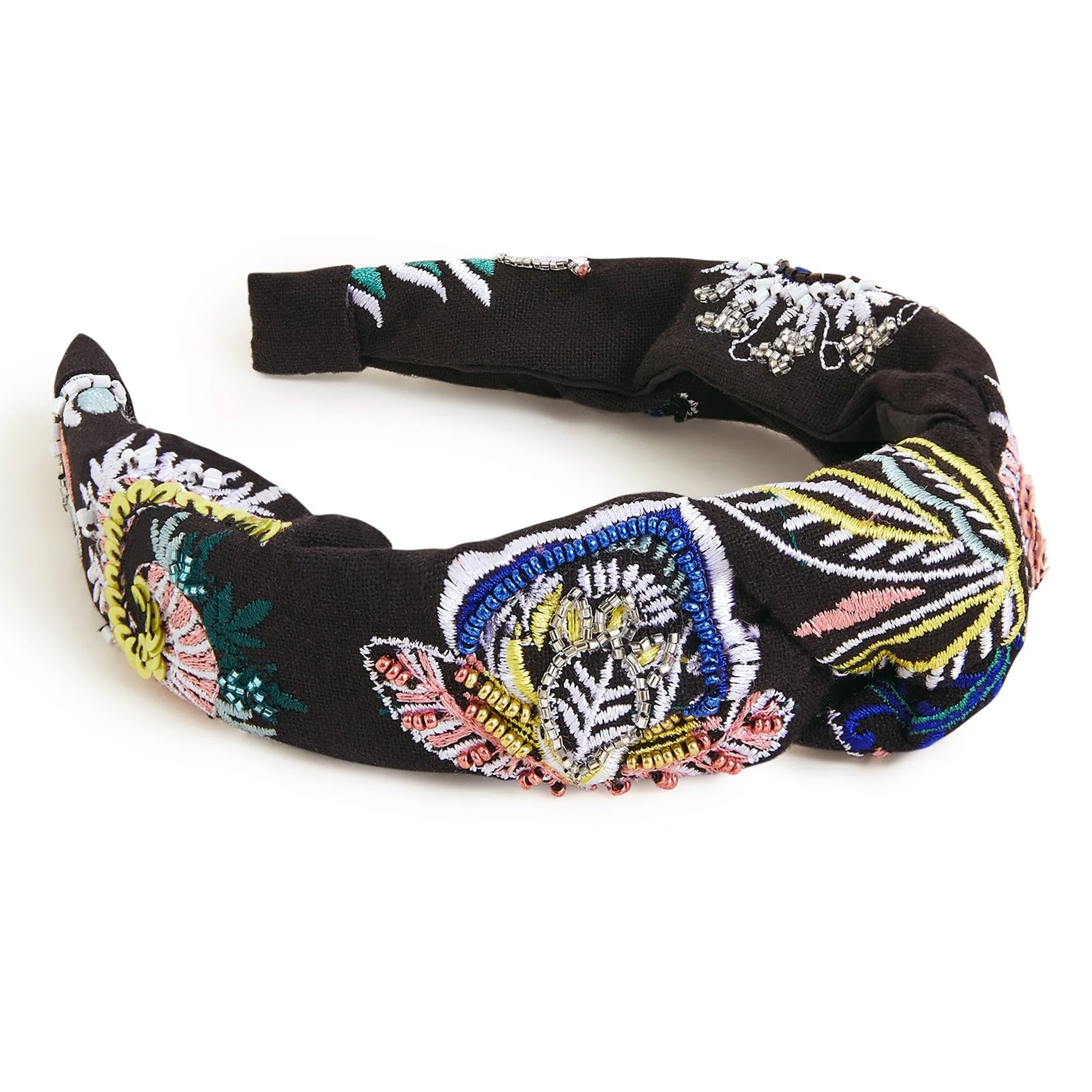 Accessorize London Women's Paisley Embroidered Headband