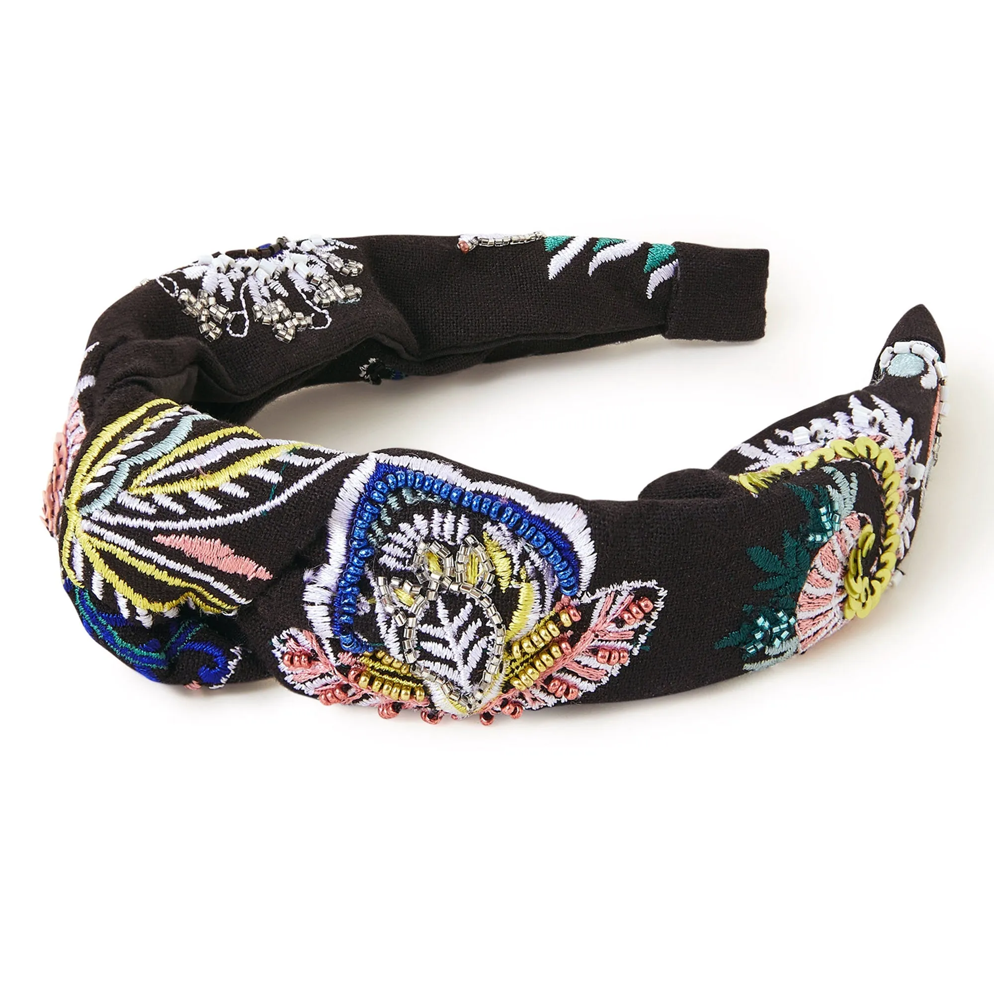 Accessorize London Women's Paisley Embroidered Headband