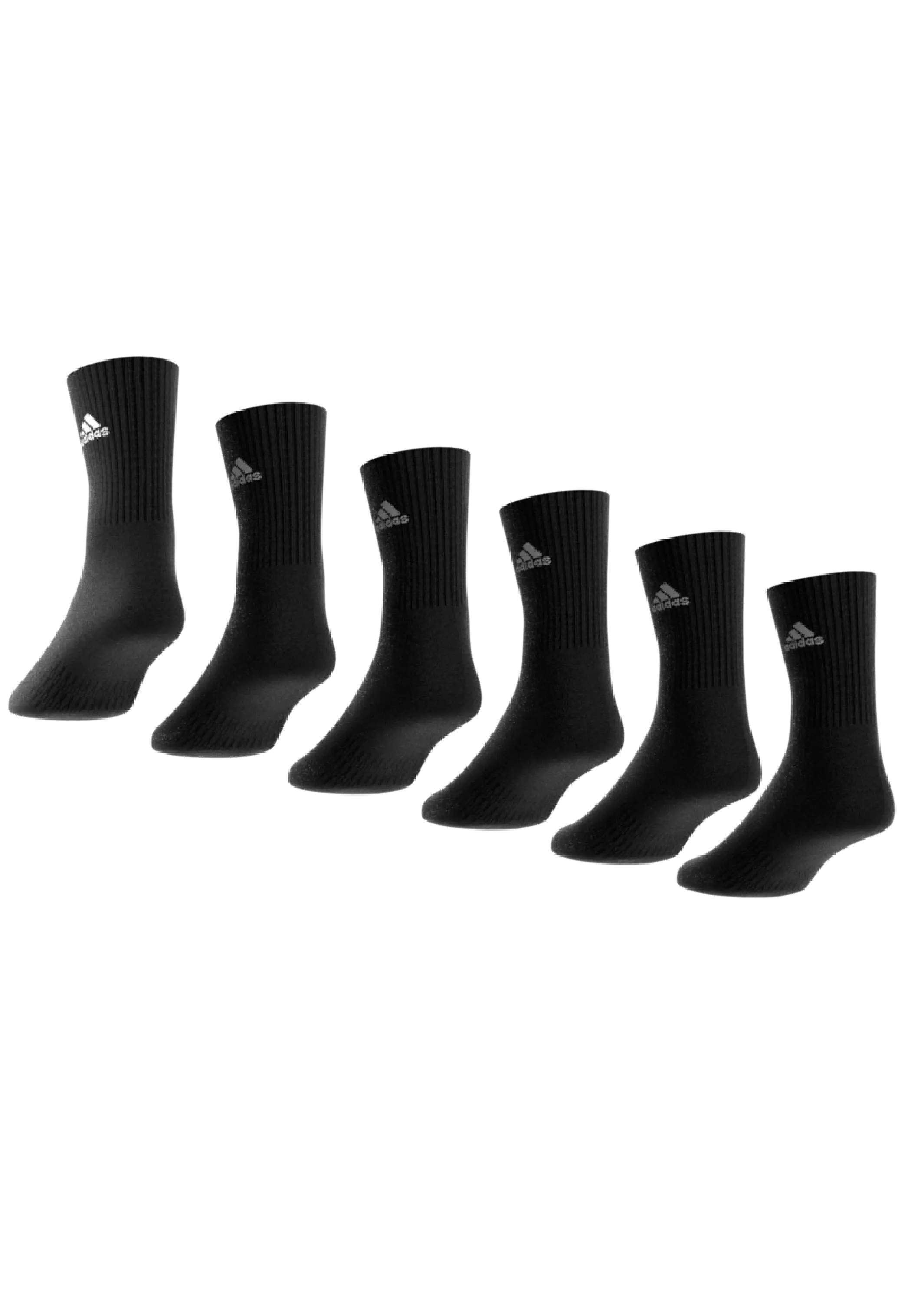 Adidas 6 Pack Cushioned Sportswear Crew Socks <BR> IC1316