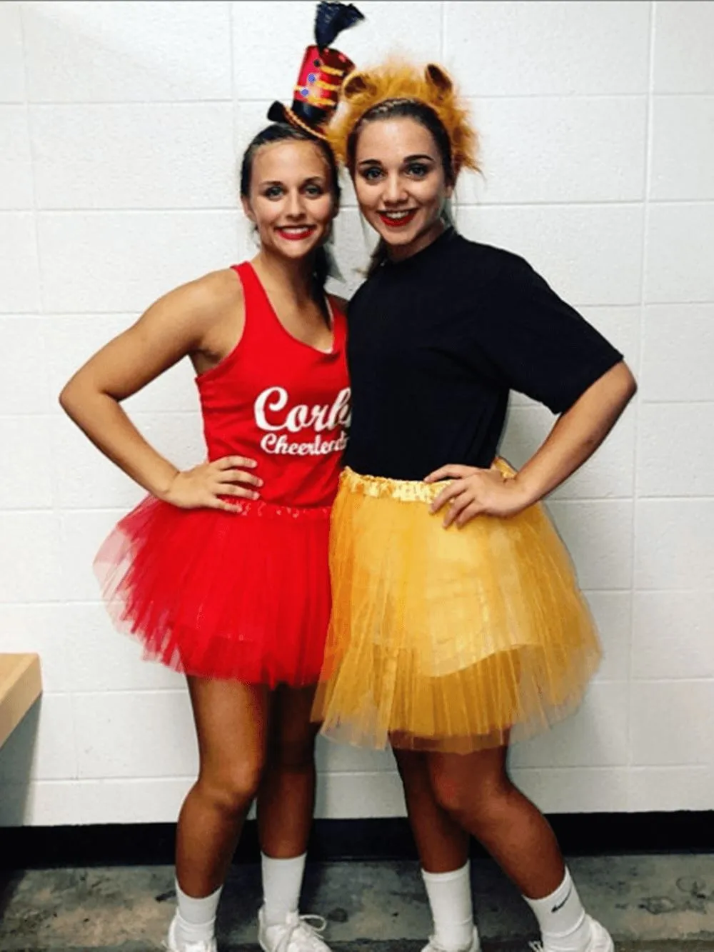 Adult Ringmaster Greatest Showman Costume - Red Tutu Skirt & Headband Hat Set for Adult or Plus Size