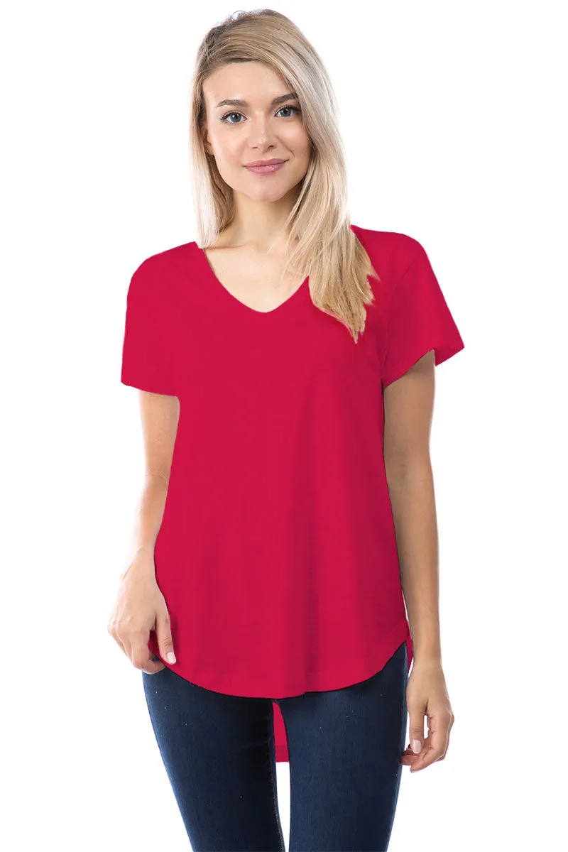 APNY t-shirt, short-sleeve cotton v-neck (2 colors)