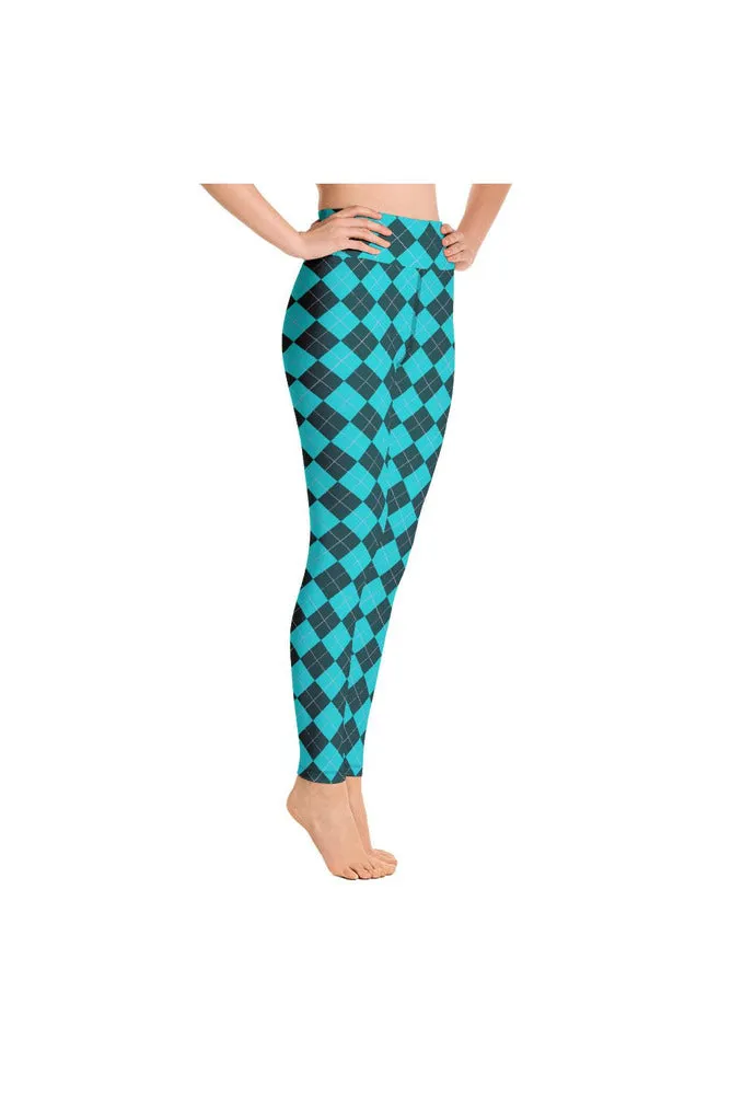 Argyle Yoga Leggings