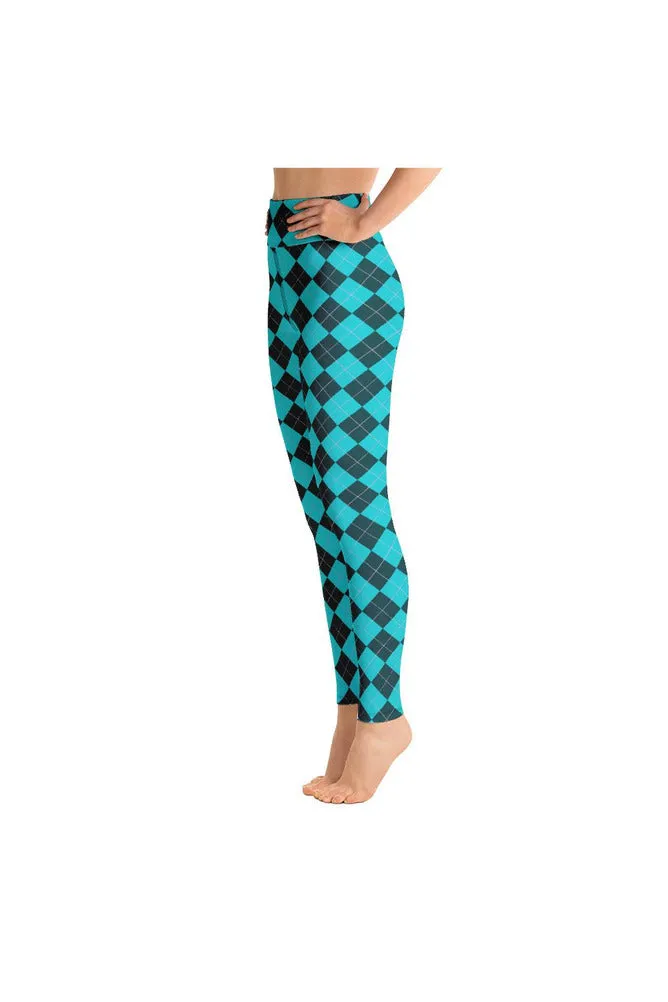 Argyle Yoga Leggings