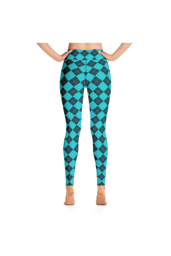 Argyle Yoga Leggings