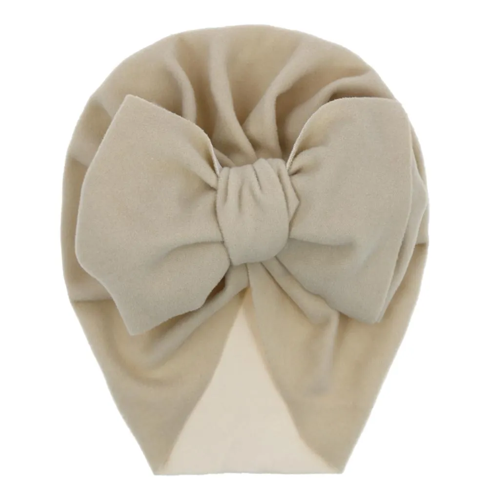 Baby bowknot turban