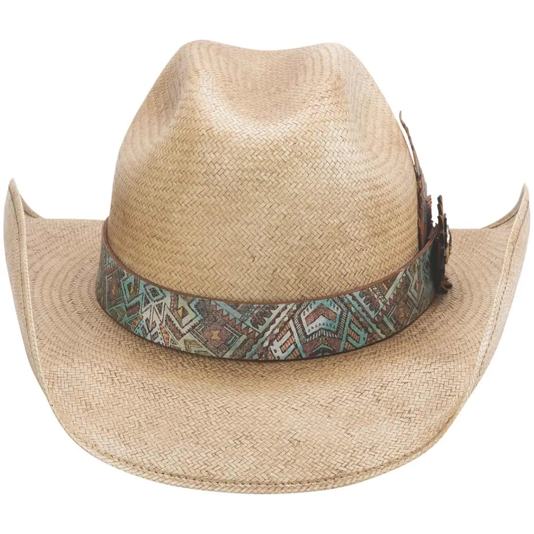 Bullhide Hats Women's South West Love Straw Cowboy Hat