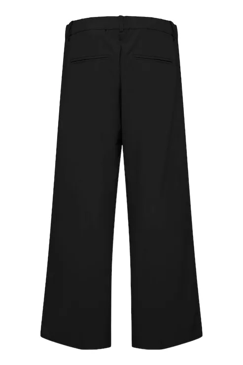 b.young Dydanta Wide women's trousers 20805614 80001 black