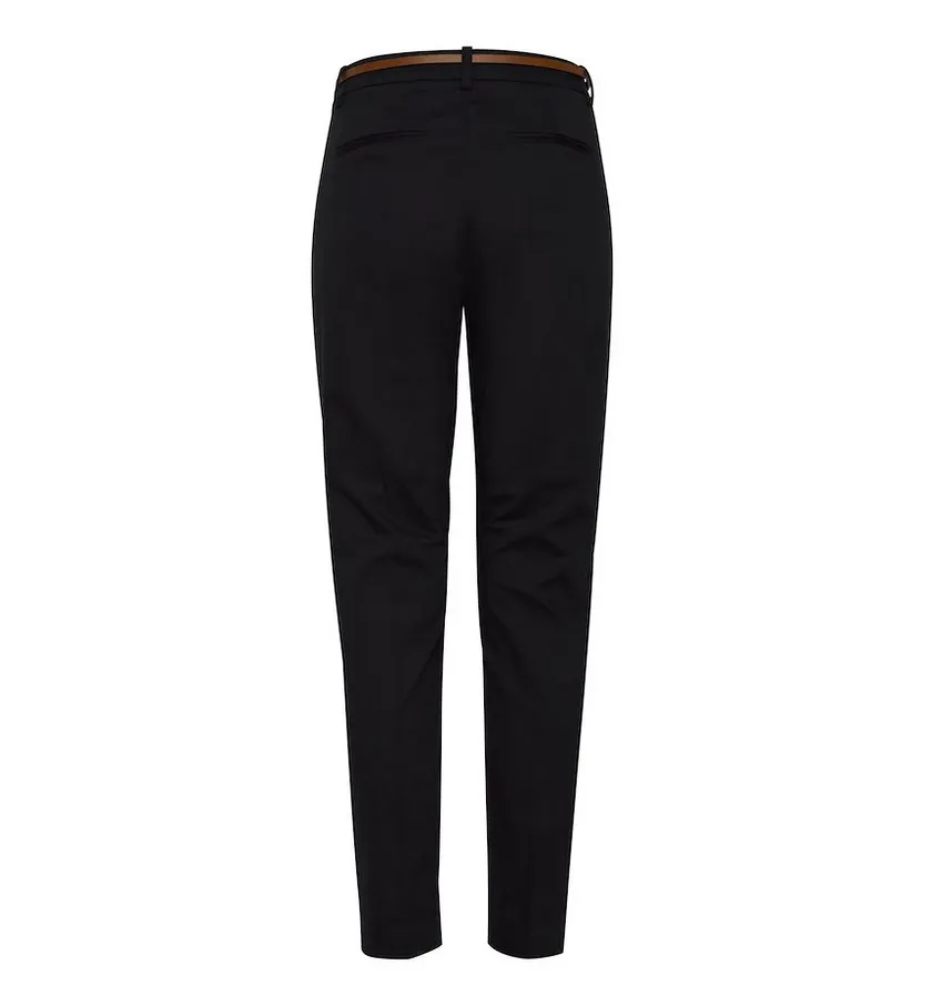 b.young women's casual trousers Days Cigaret 20803473 80001 black