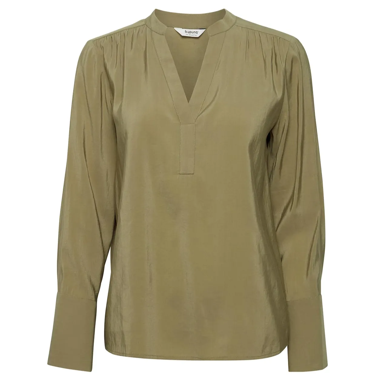 b.young women's shirt Illian Blouse 20814350 170620 aloe