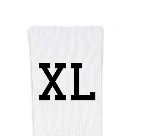 Design Your Own Custom Printed Crew Socks - Medium