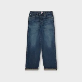 Edwin Wide Pants Jeans I Dark Blue Used