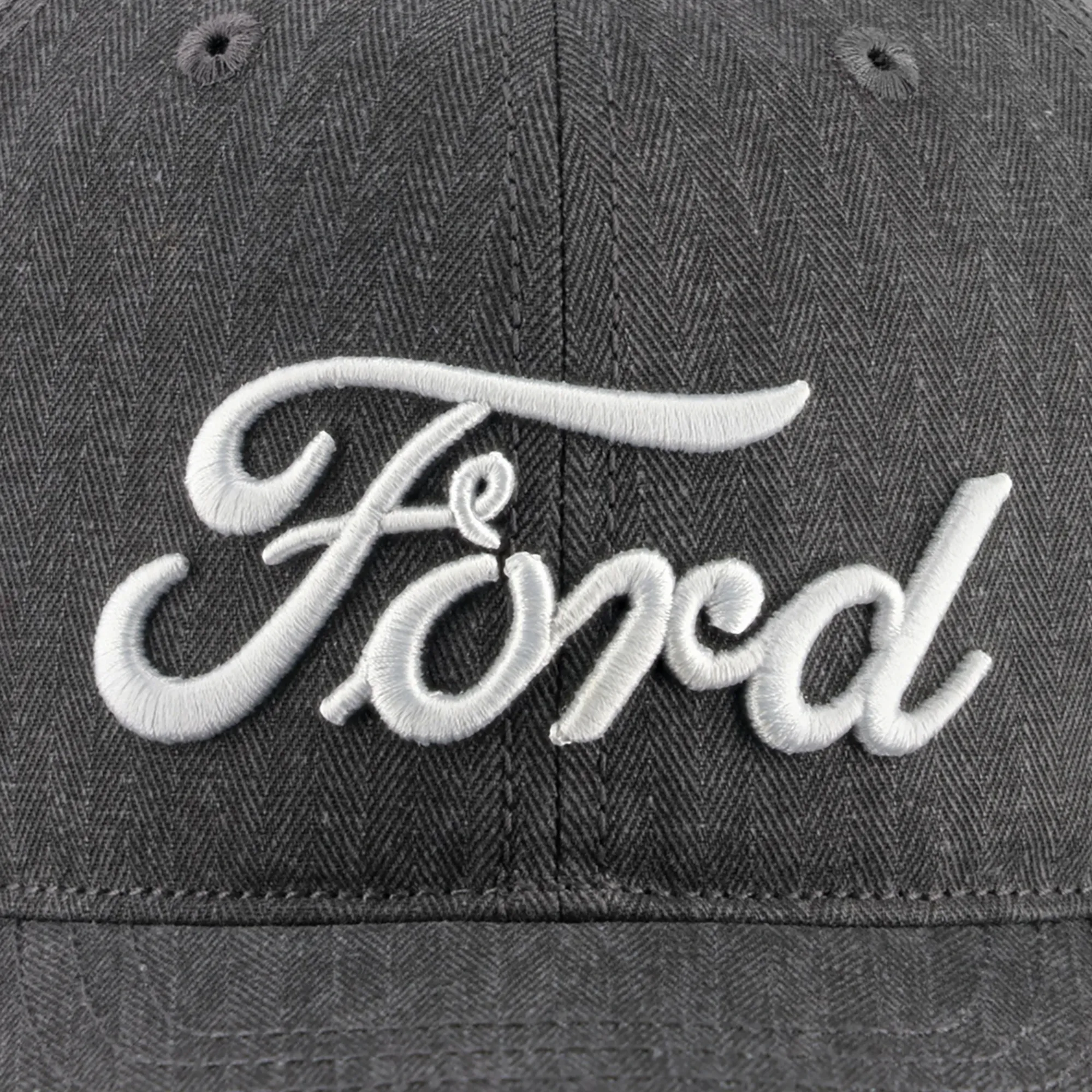 Ford Logo 3D Charcoal Hat