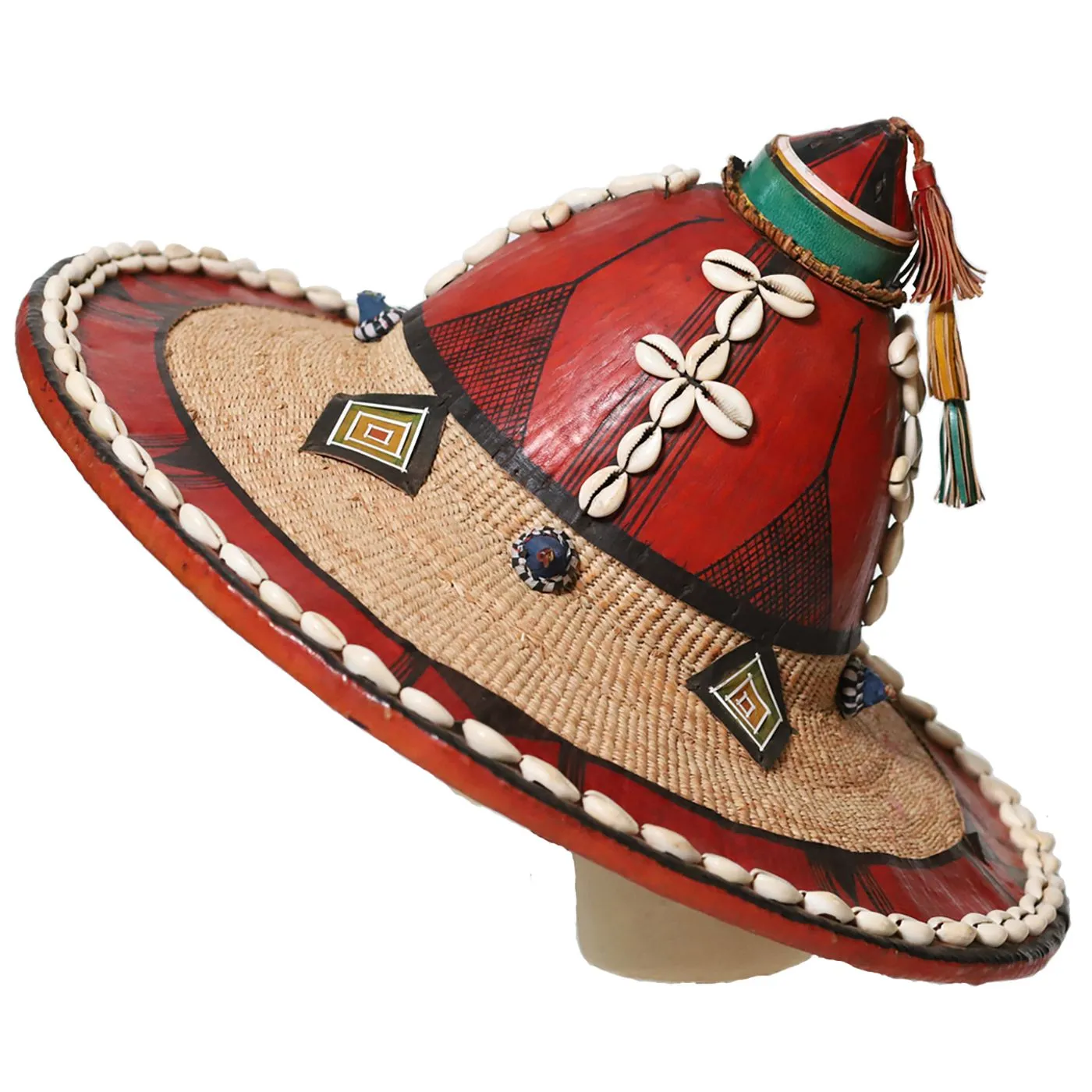 Fulani Hat with Cowrie Shells