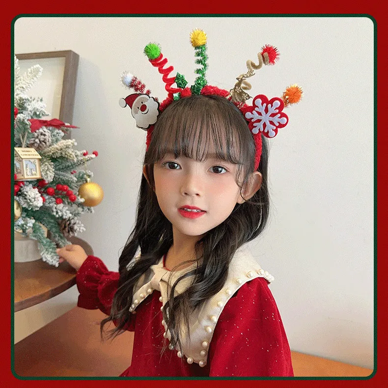 Girls Cartoon Christmas Accessories Headwear Wholesale 23101548