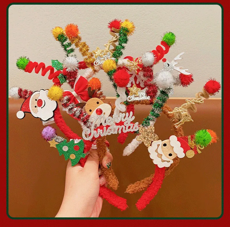 Girls Cartoon Christmas Accessories Headwear Wholesale 23101548