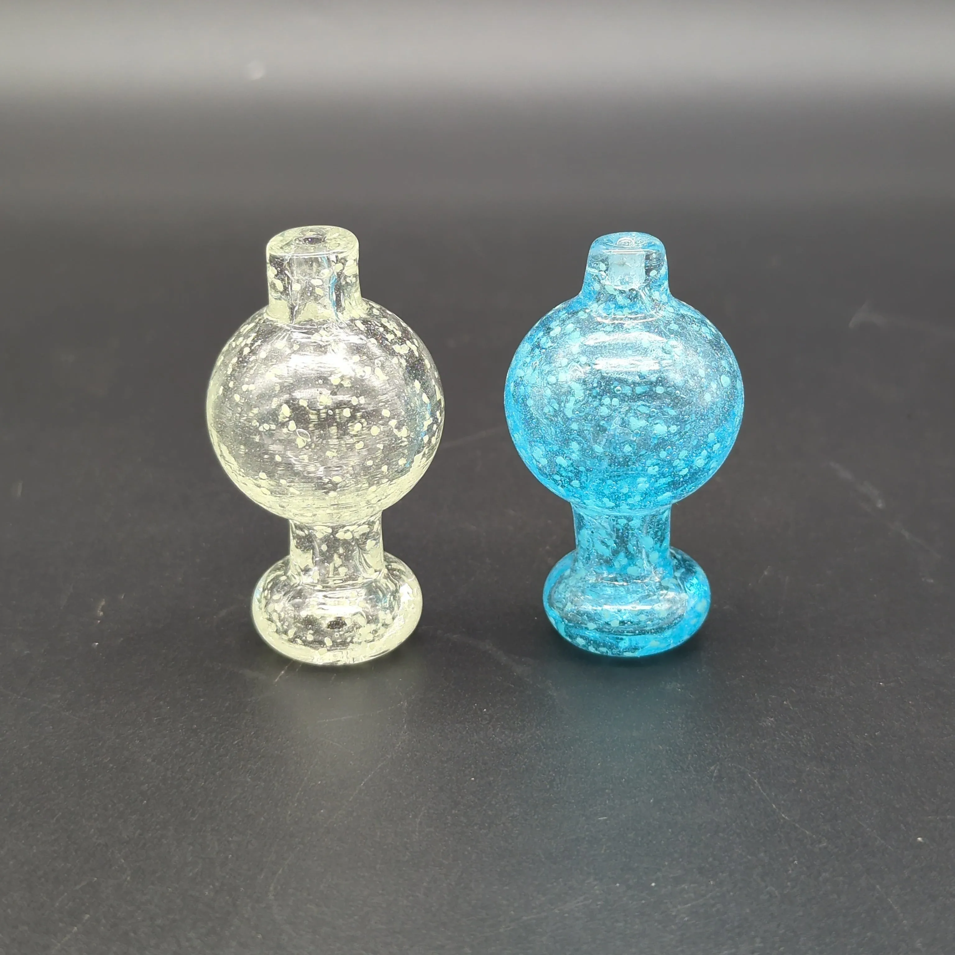 Glow Speckled Ball Carb Cap - 25mm | Colors Vary