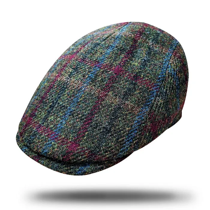 Harris Tweed Flat Cap-IT210