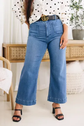 I Can’t Believe It’s Not Denim - Wide Leg Cropped Jeans (0-15)