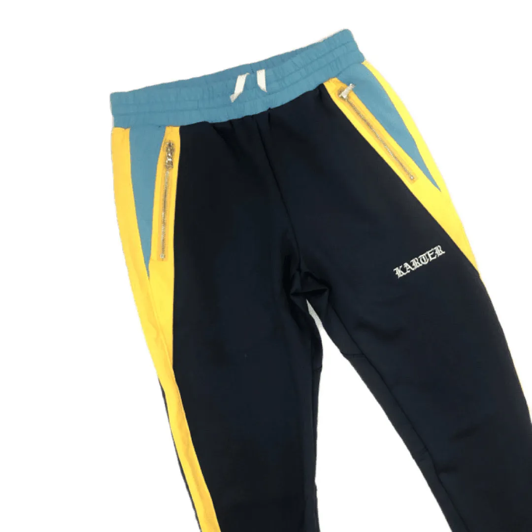 Karter Roosevelt Track Pants (Blue)