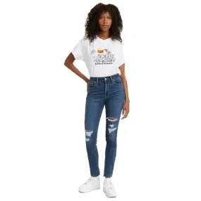 Levi's Women's Pants - 721 High Rise Skinny Jeans - Lapis Longing