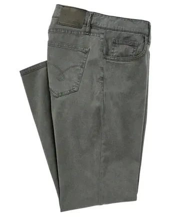 Men's Jack of Spades | Jack Fit Denim | Brushed Grey Sateen