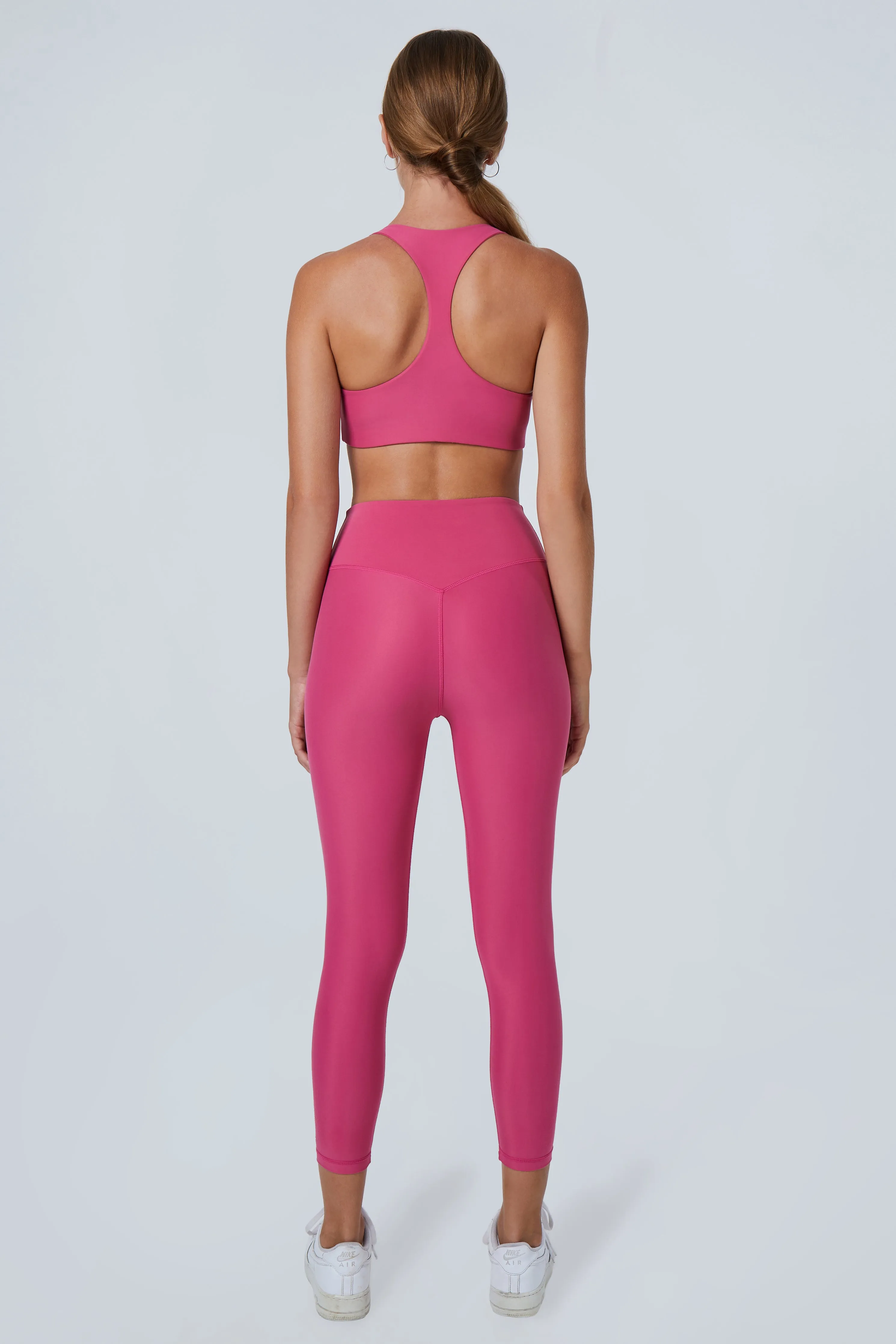 Mila 7/8 Length Leggings | Recycled Nylon | Rose