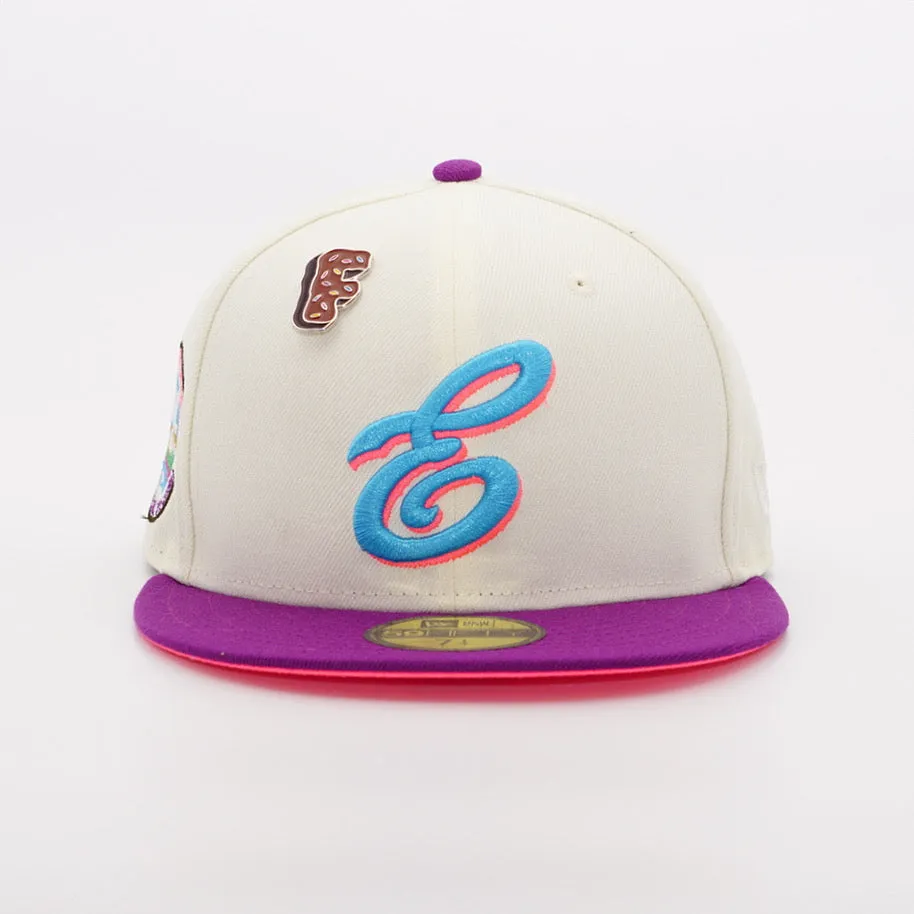 NEW ERA CAP 59FIFTY MILB Eugene Emeralds 2 Tone NWL SIDE PATCH FR EXCLUSIVE