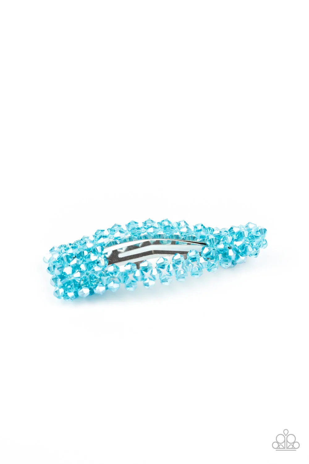 Paparazzi Accessories - Just Follow The Glitter - Blue Hair Clip