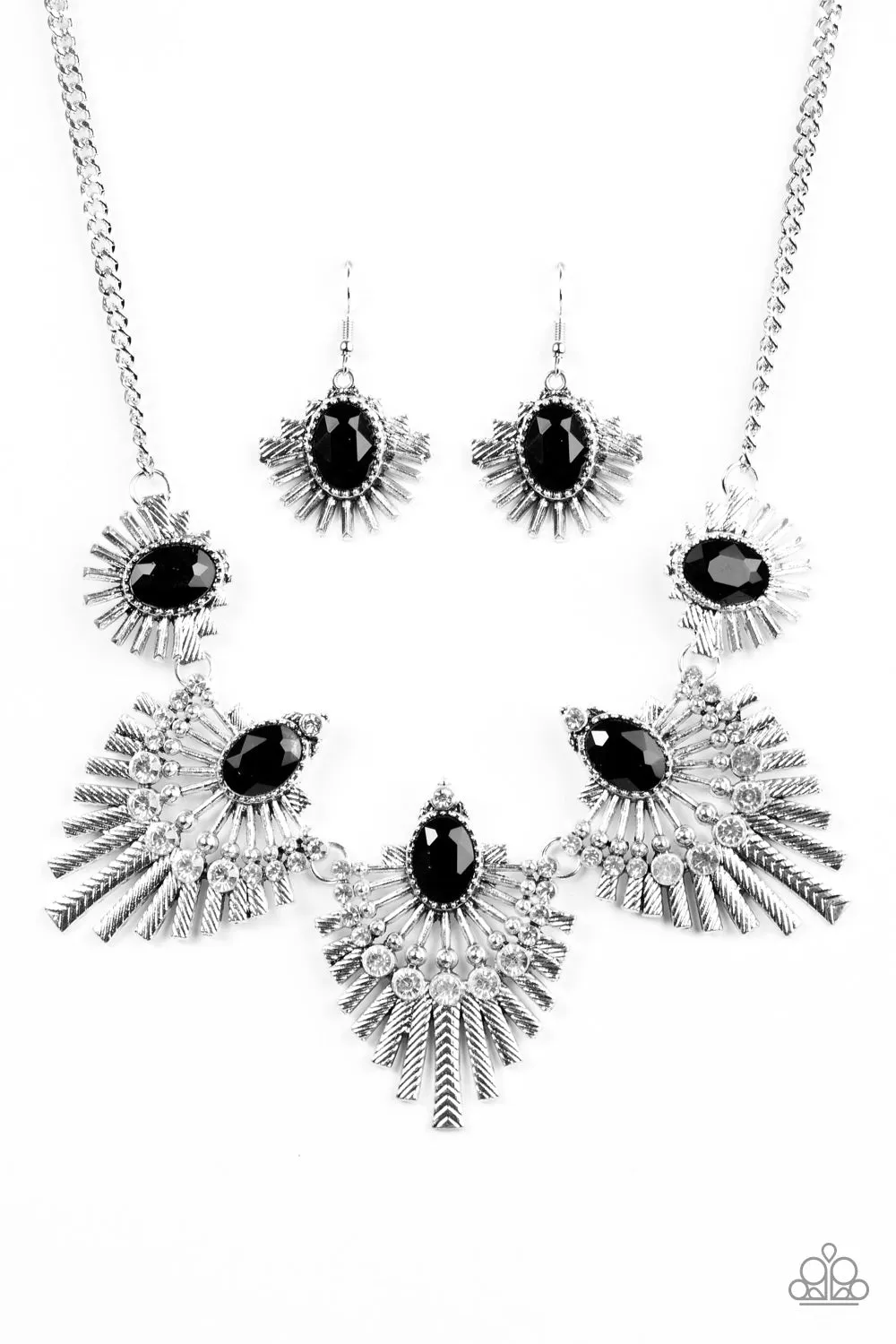 Paparazzi Accessories - Miss YOU-niverse - Black Necklace