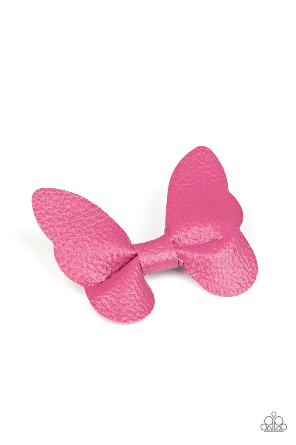 Paparazzi Butterfly Oasis - Pink Hair Accessories