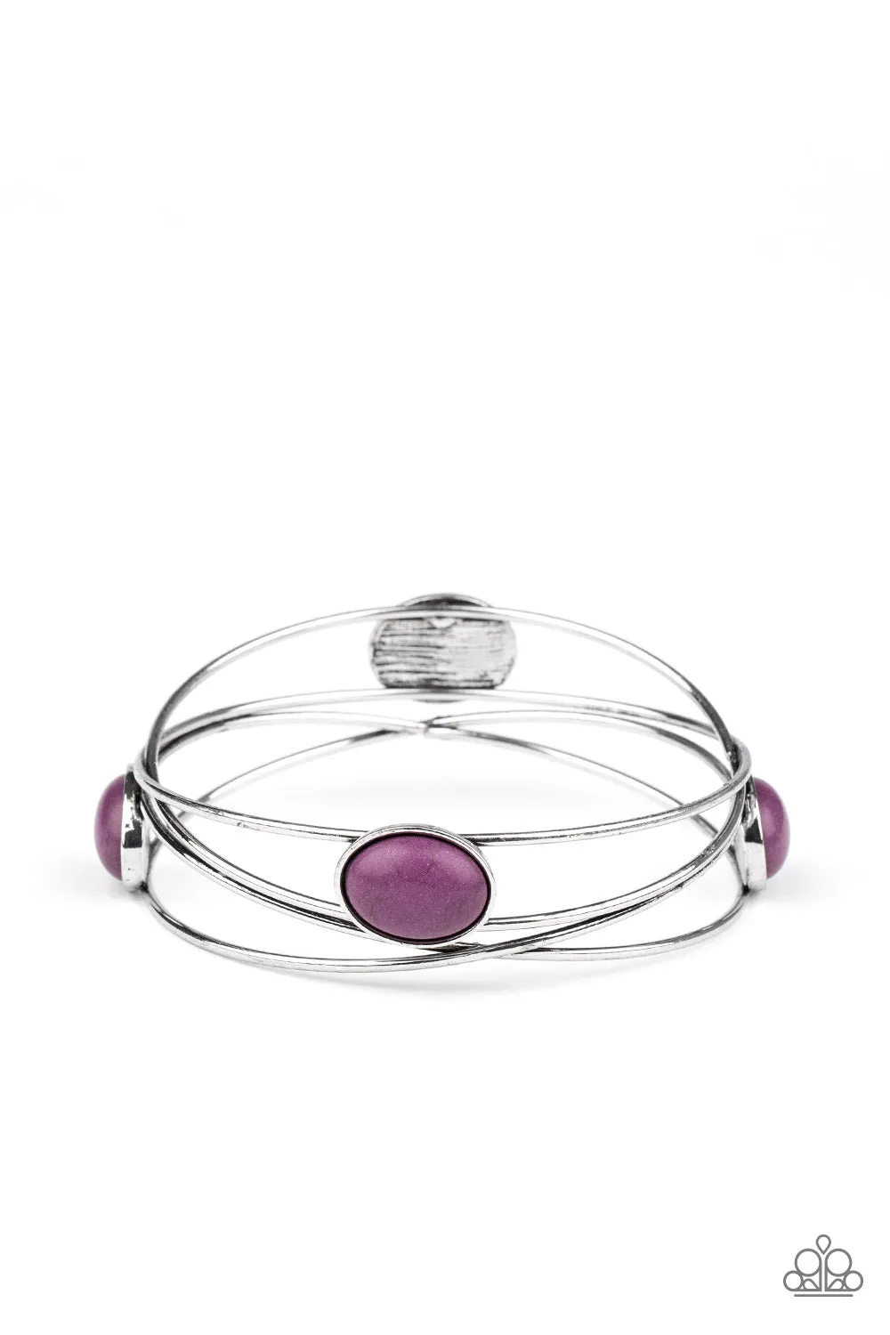 Paparazzi Desert Lagoon Purple Bracelet