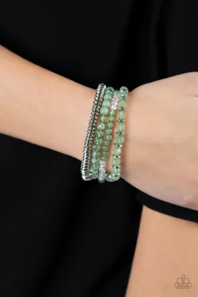 Paparazzi Destination Dreamscape - Green Bracelet