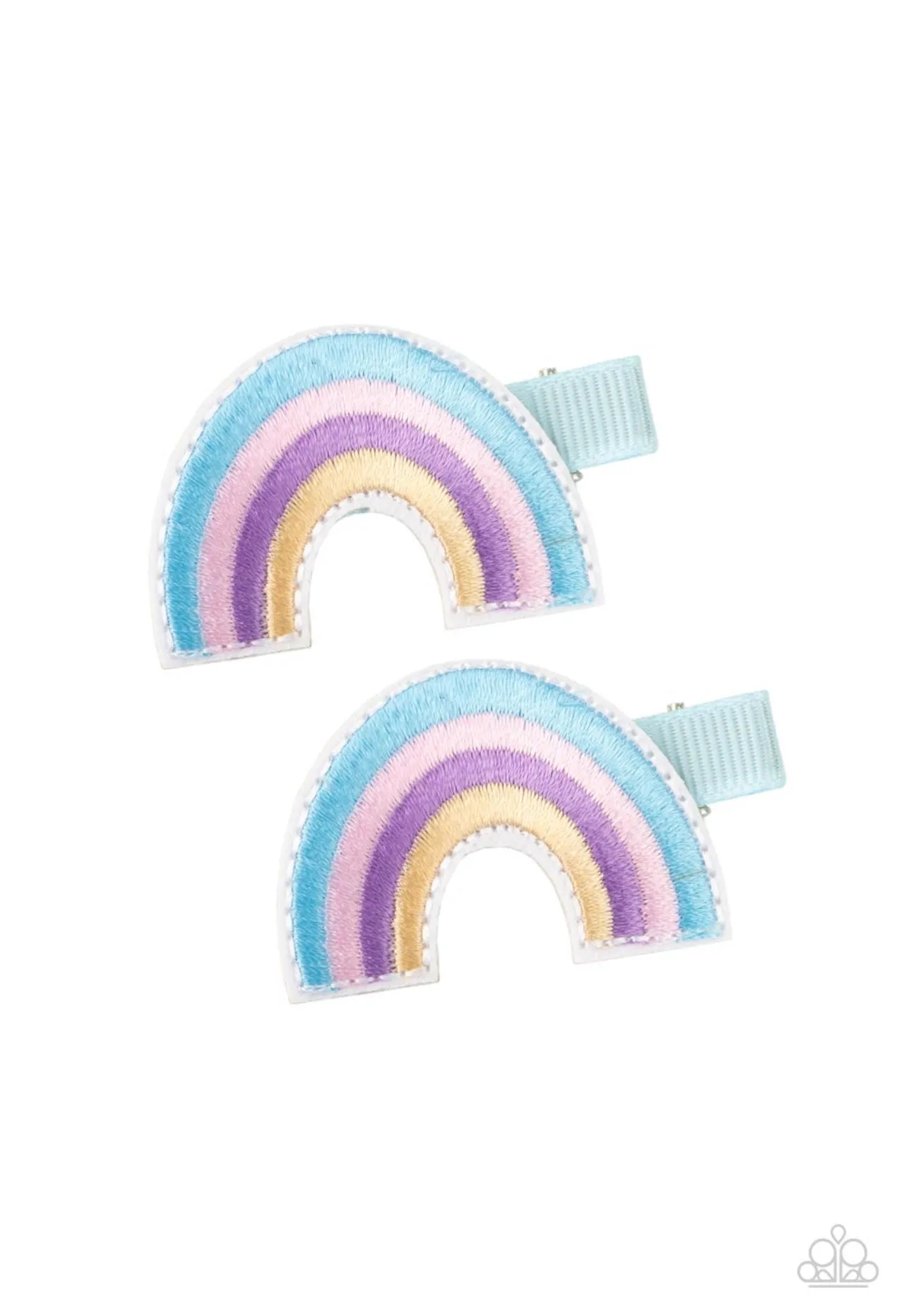 Paparazzi Follow Your Rainbow - Blue Hair Clip