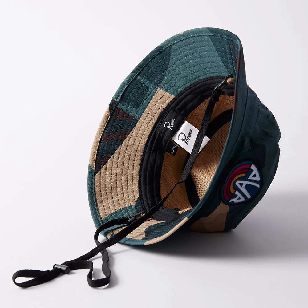 Parra Peace and Sun Safari Bucket Hat