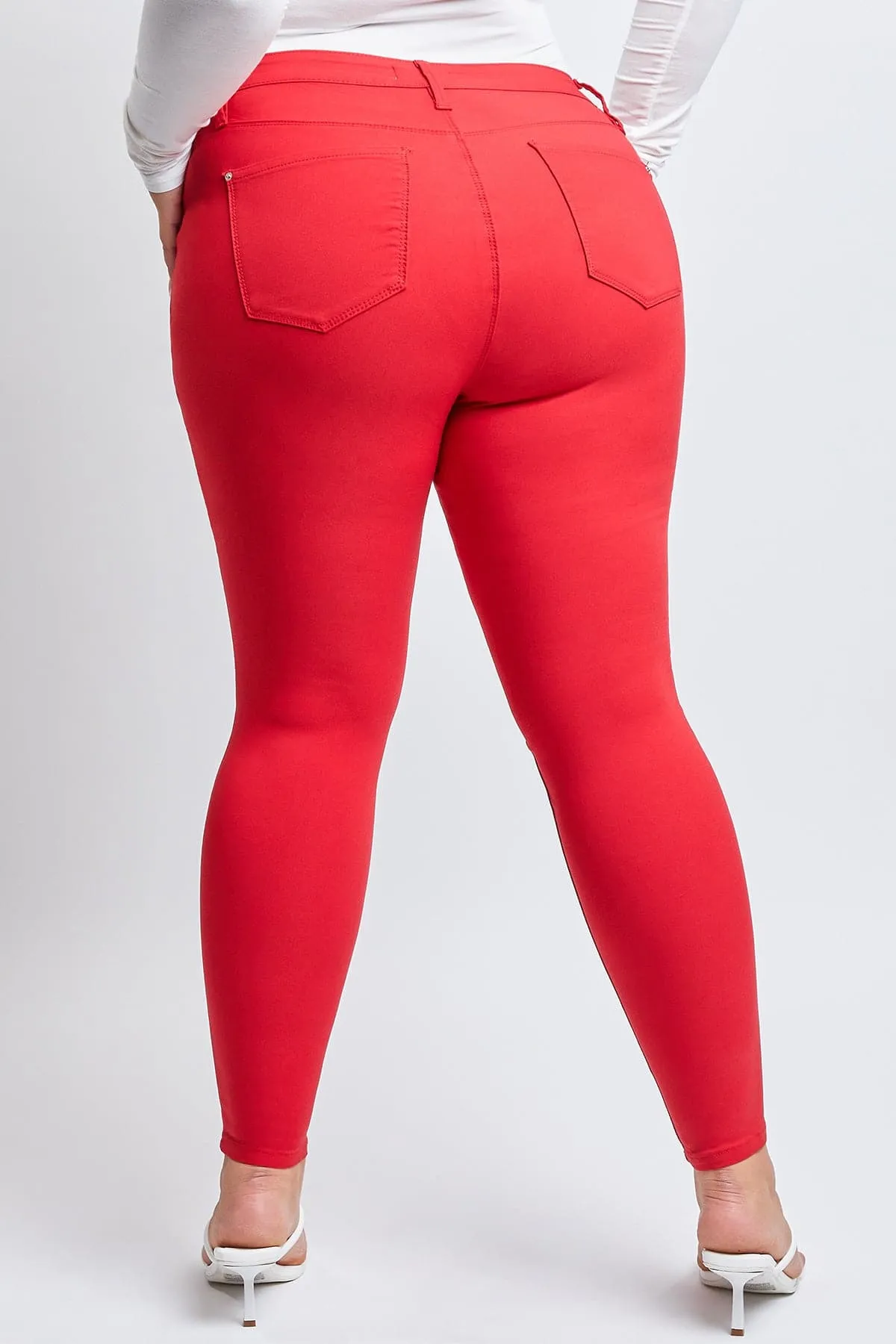 Plus Size Women's Hyperstretch  Forever Color Pants - Bright