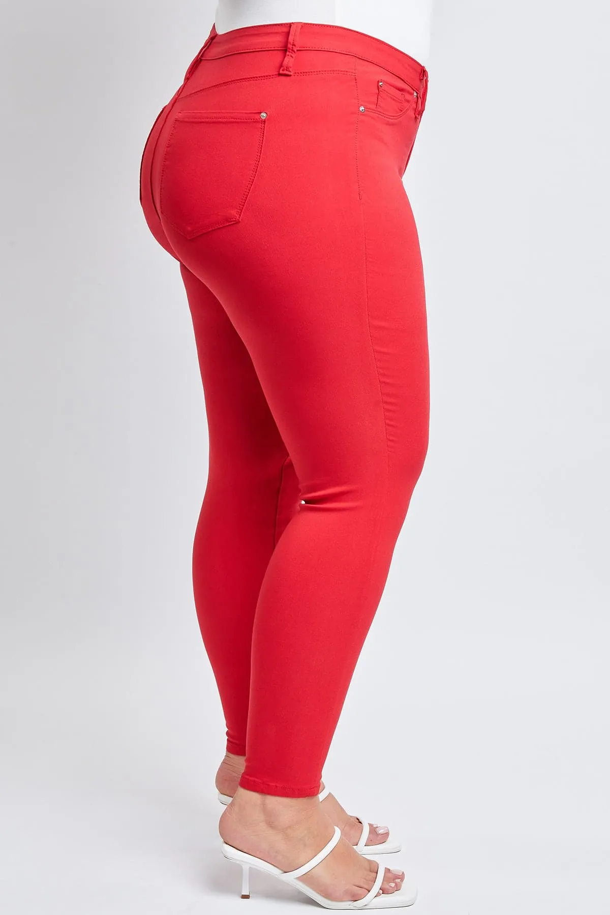 Plus Size Women's Hyperstretch  Forever Color Pants - Bright