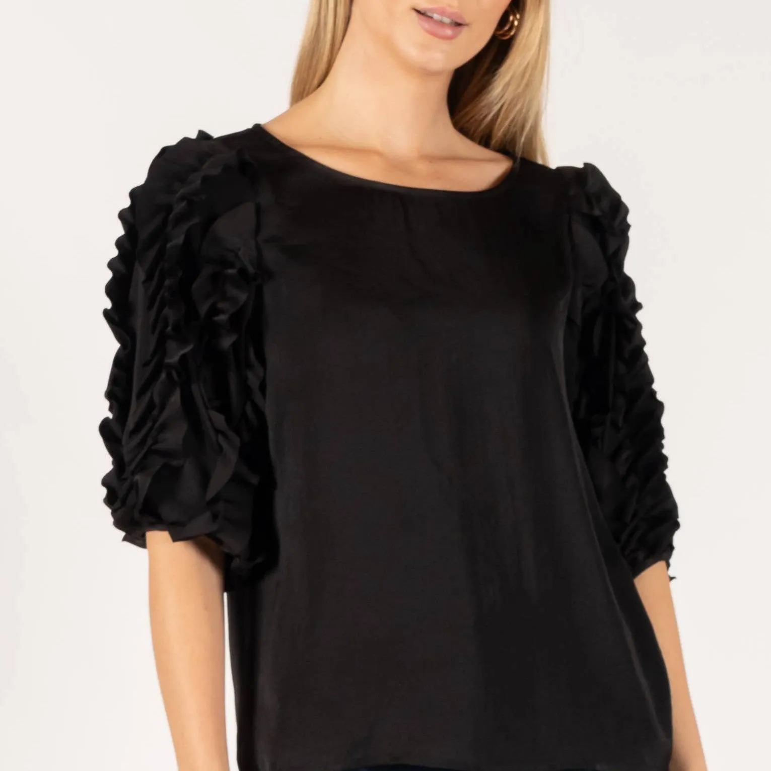 Rebecca Ruffle Top