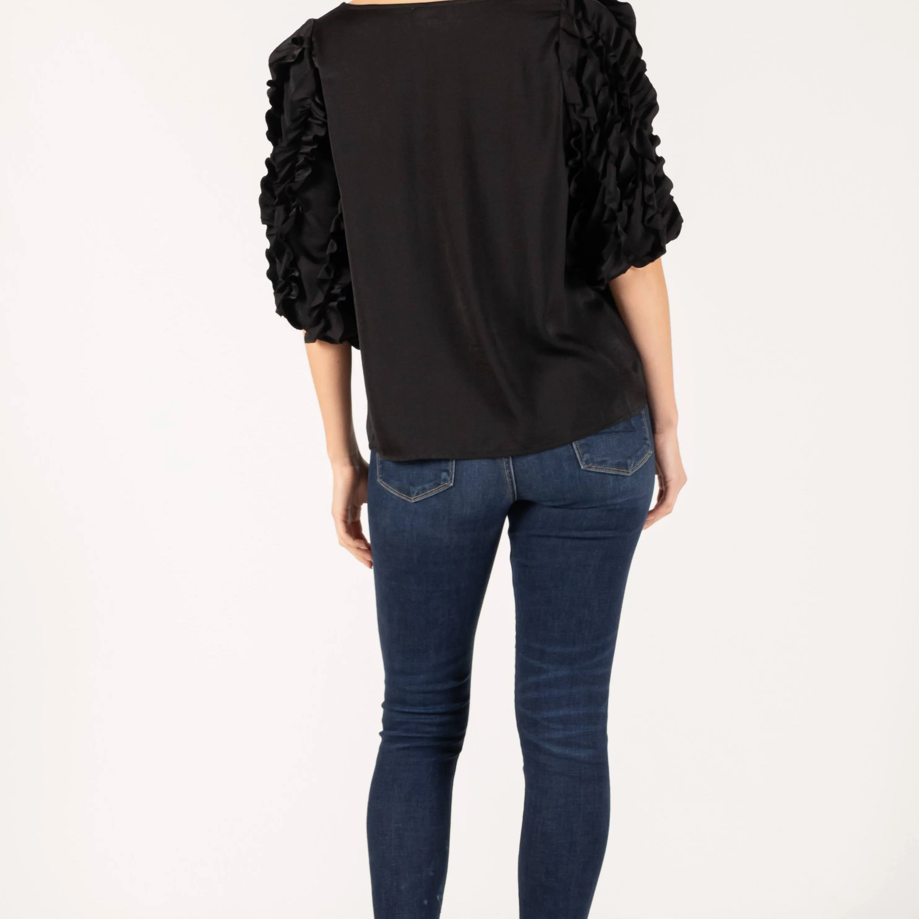 Rebecca Ruffle Top