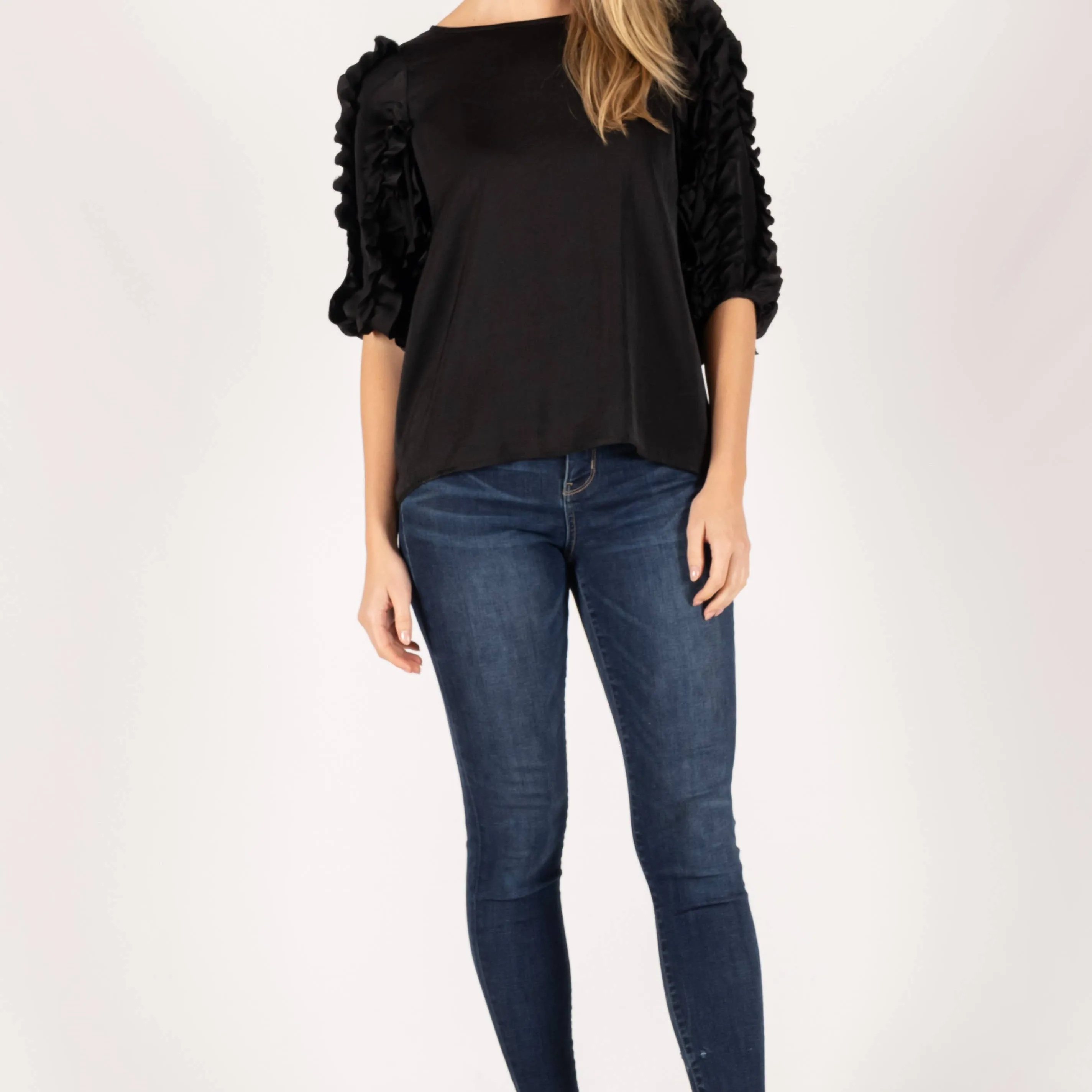 Rebecca Ruffle Top