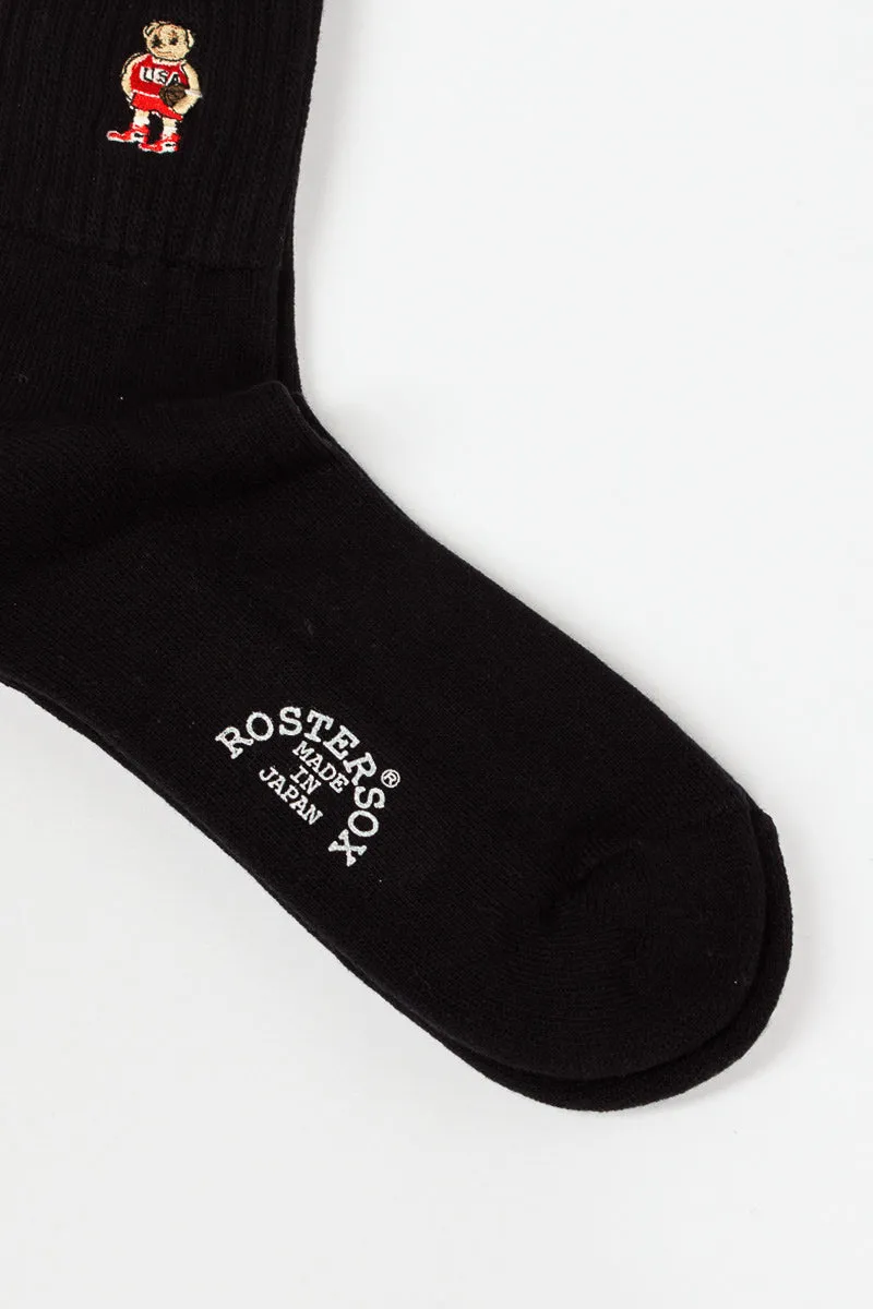 RS-198 Team Bear Socks Black