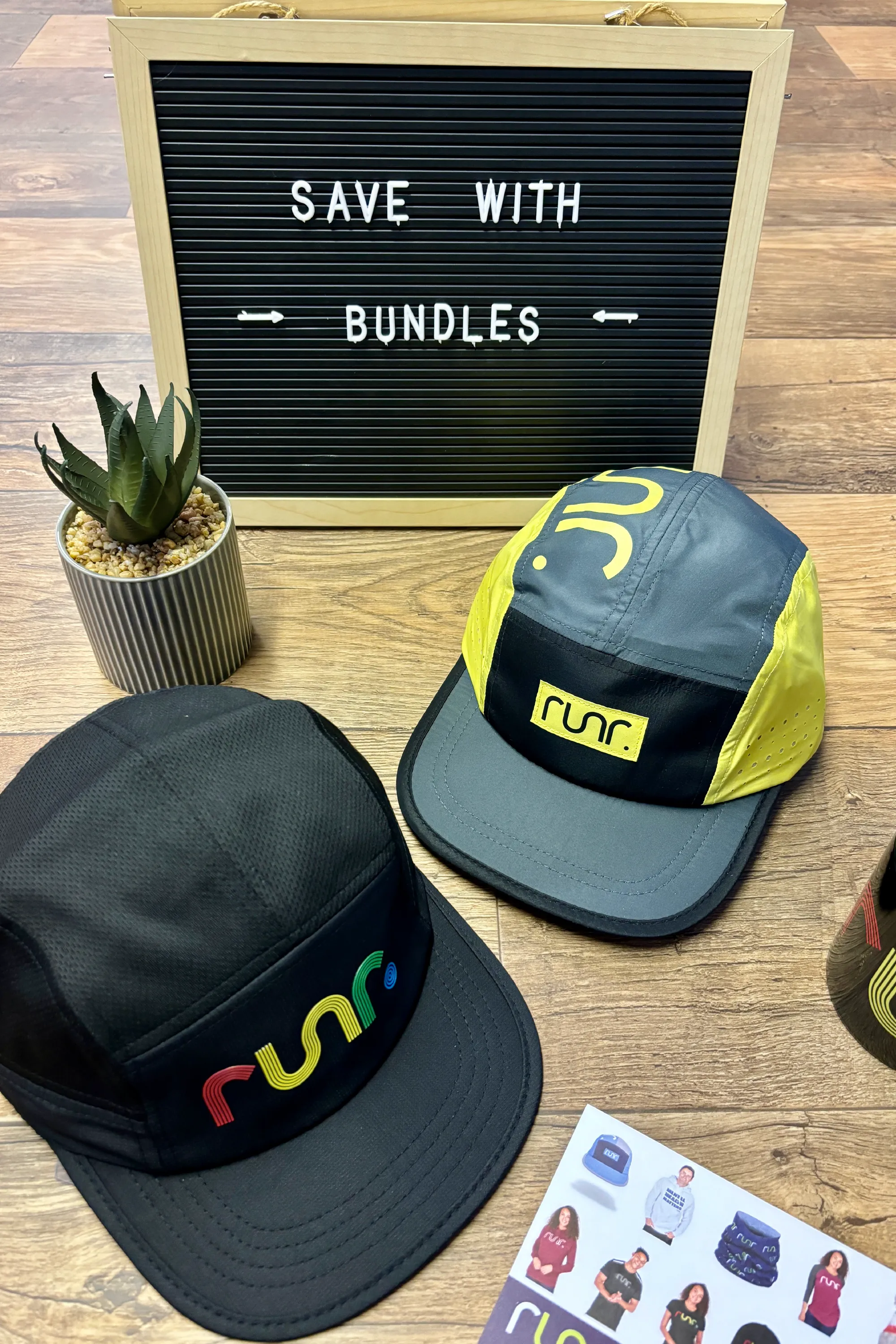 Seoul & 80's Runr Running Hat Bundle