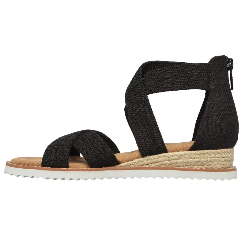 Skechers women's sandal BOBS Desert Kiss Desert Nights 113540/BLK black