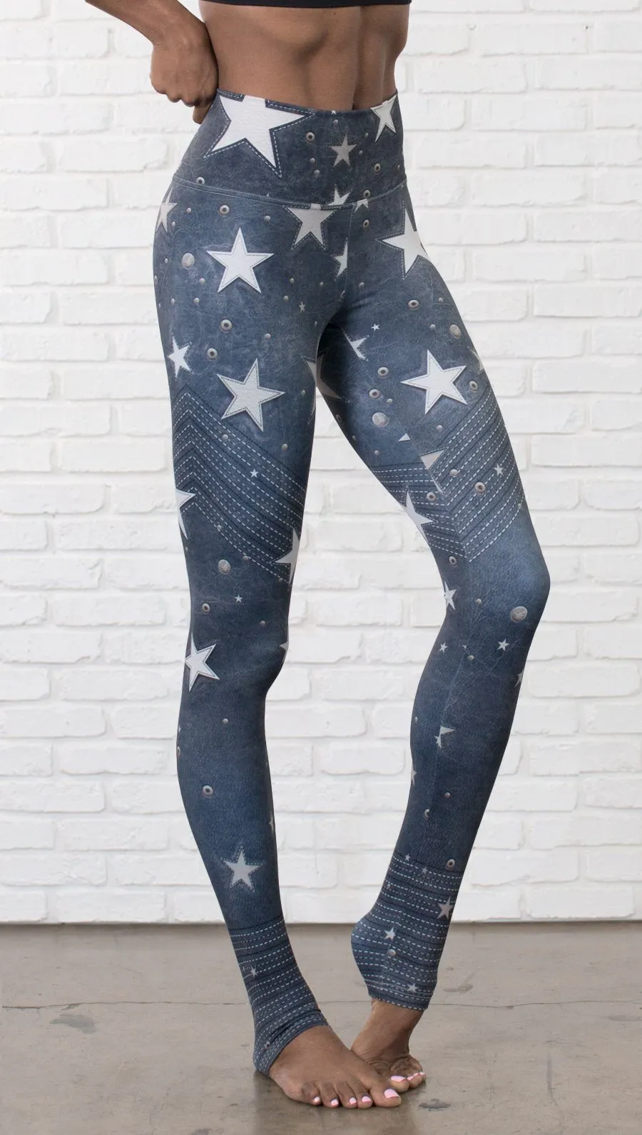 Stars - Athleisure Leggings - CUSTOM ORDER