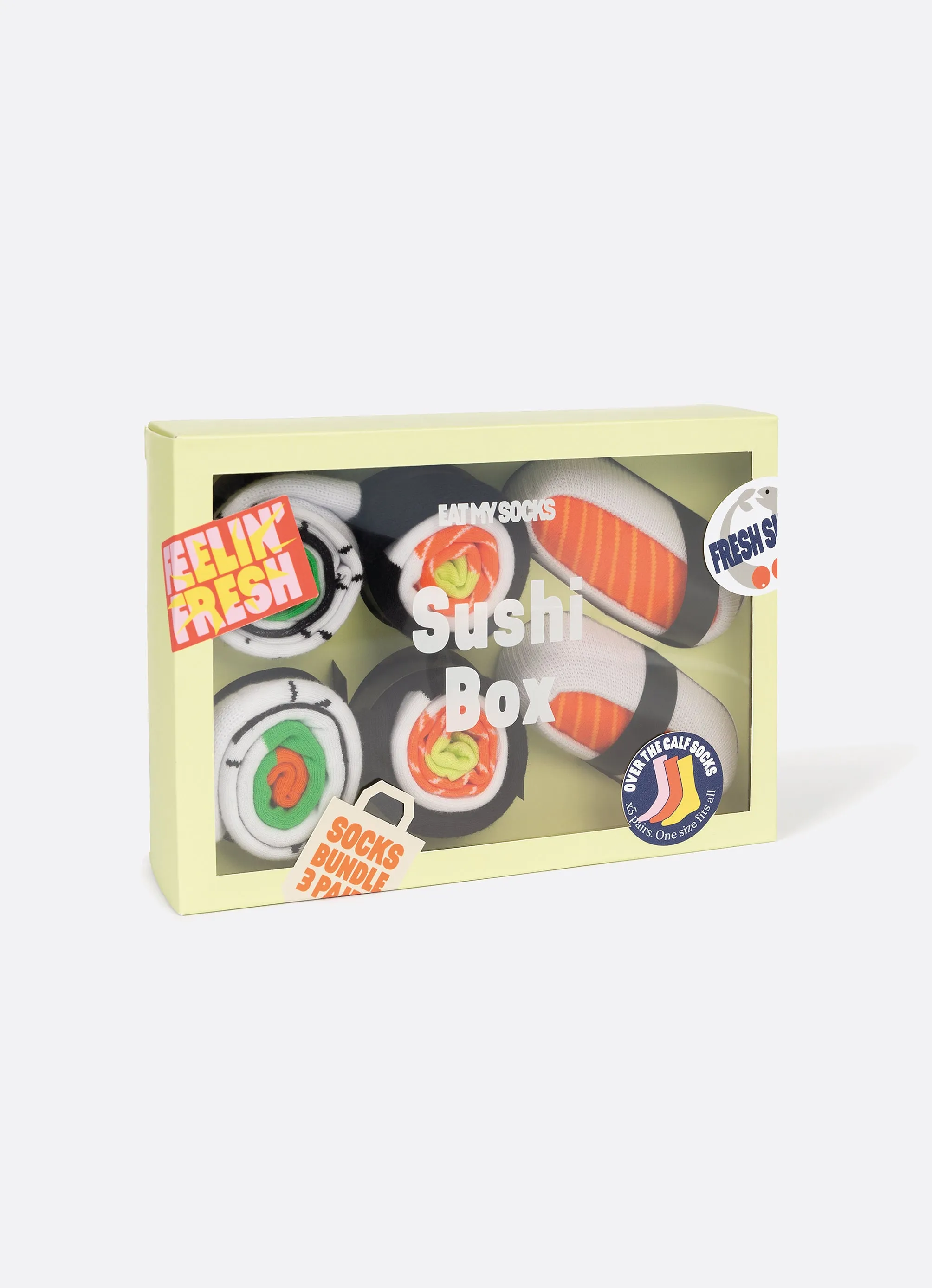 Sushi Box Sock Set by EAT MY SOCKS