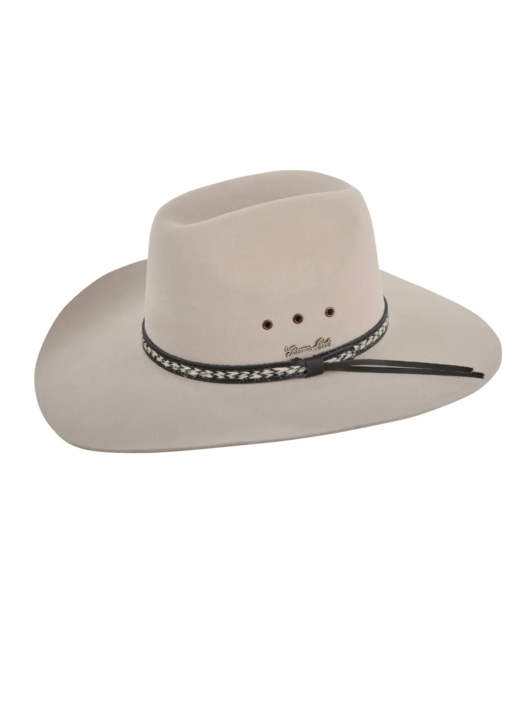 Thomas Cook Brumby Pure Fur Felt Hat - Bone