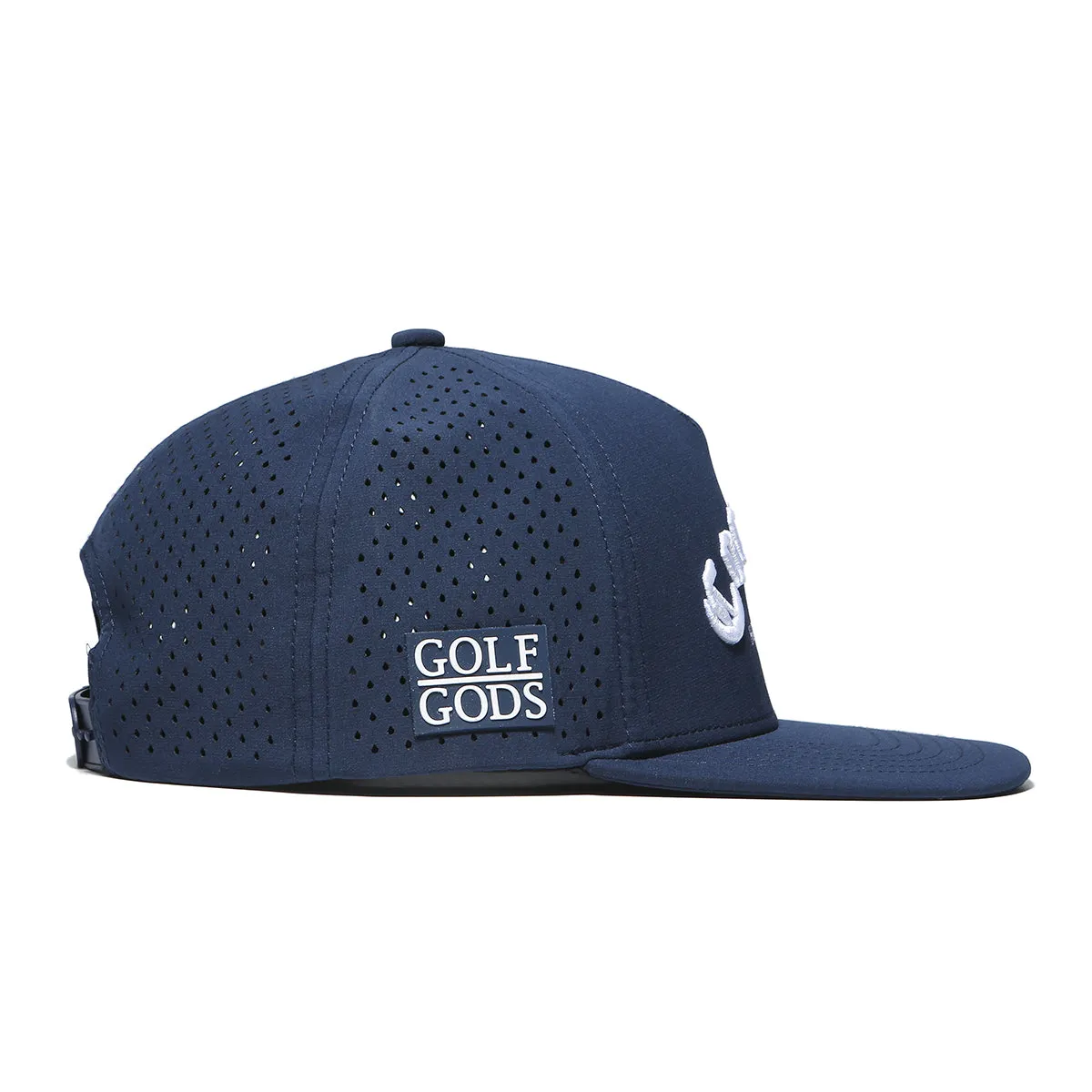 TOUR PRO Cocaine & Hookers Golf Hat in Navy Blue with Flat Brim