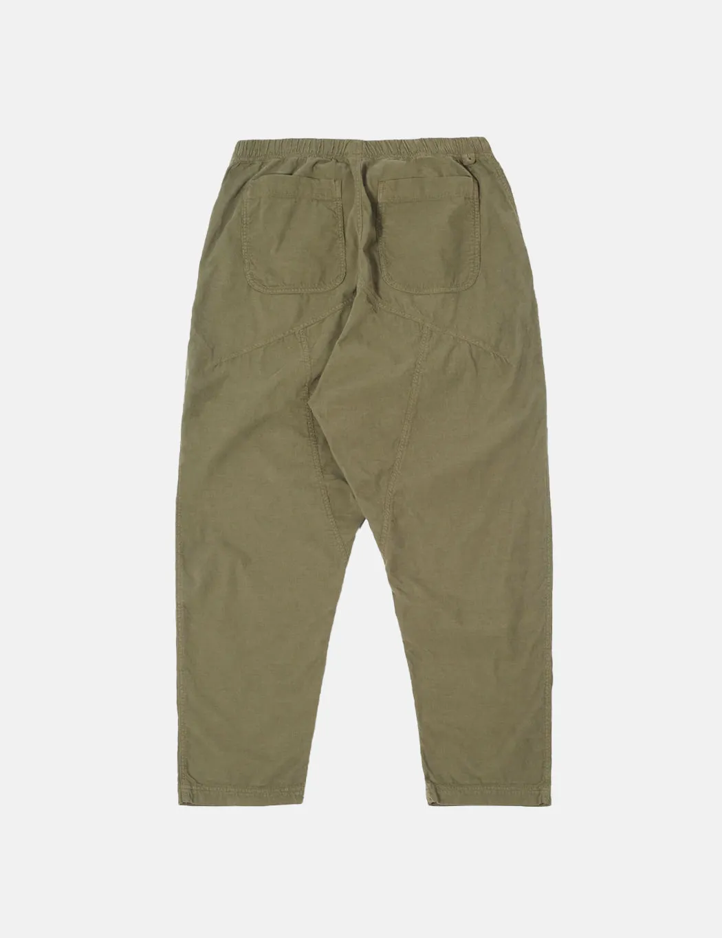 Universal Works Kyoto Work Pant (Cord) - Bright Olive Green